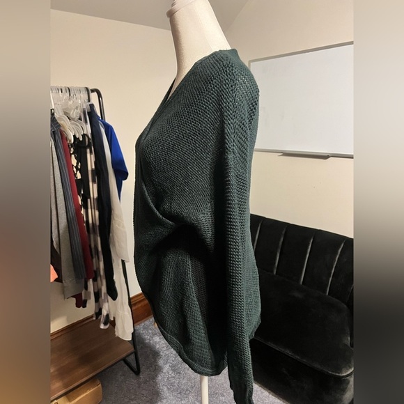 Woven Wrap Sweater - Picture 2 of 4